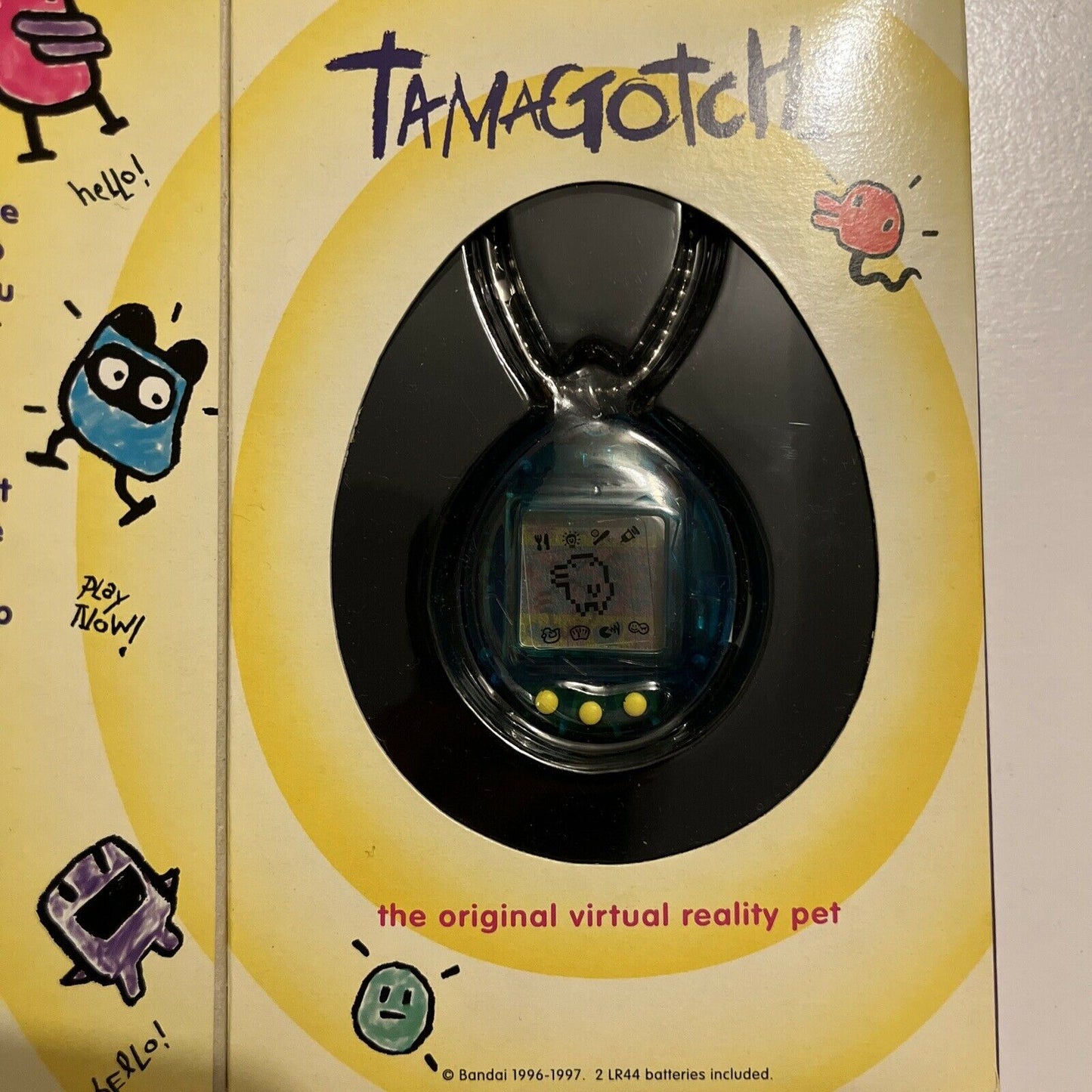 *New Unopened* Tamagotchi Dark Green 1997 The Original Virtual Reality Pet #1800
