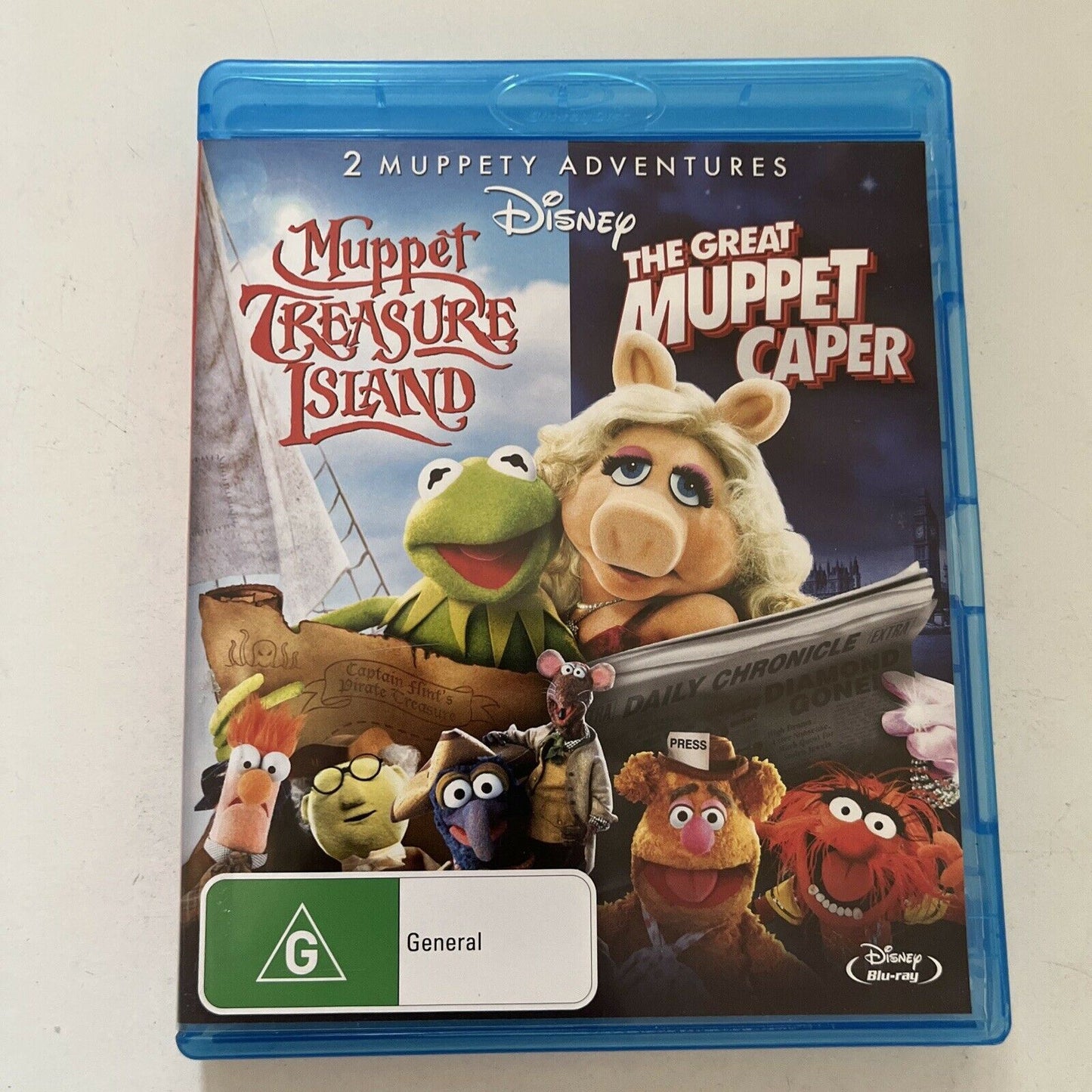 The Great Muppet Caper / Muppet Treasure Island (Bluray, 2013) All Regions