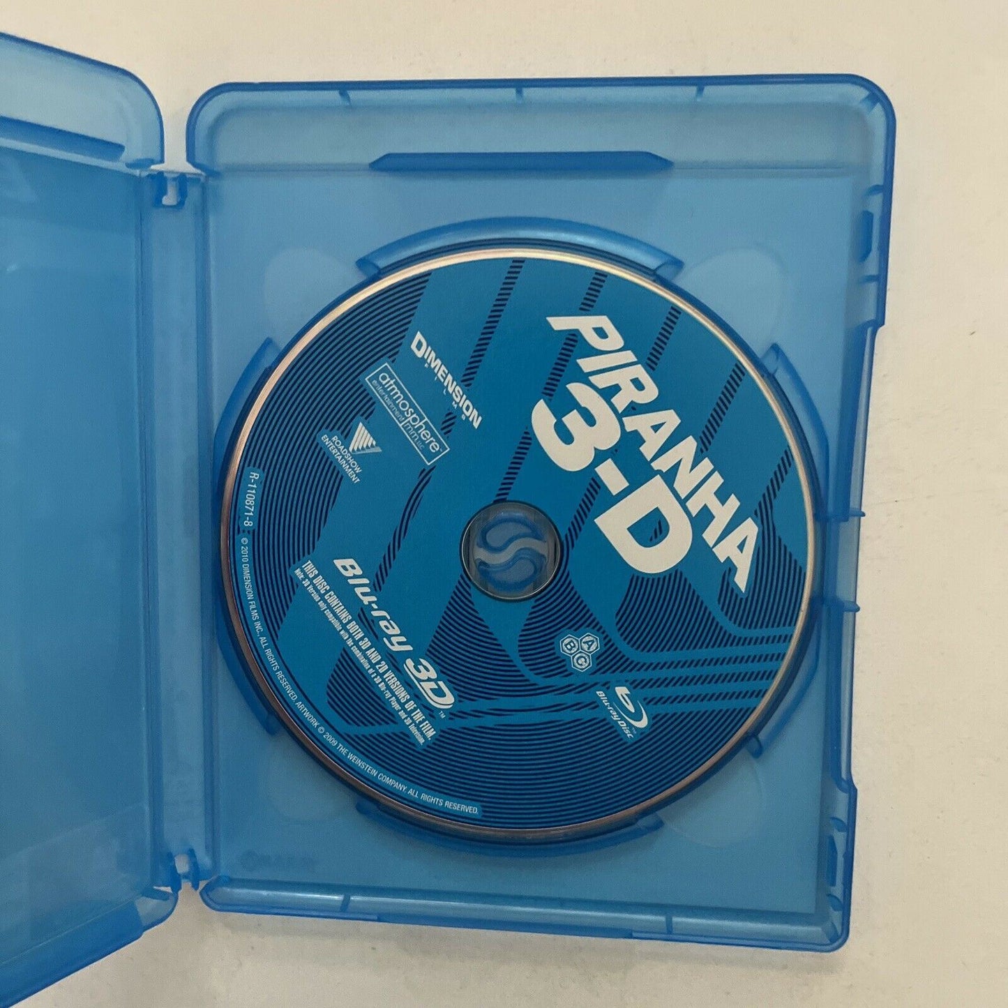 Piranha 3D (Blu-ray 3D, 2009) Riley Steele, Steven R. McQueen. All Regions