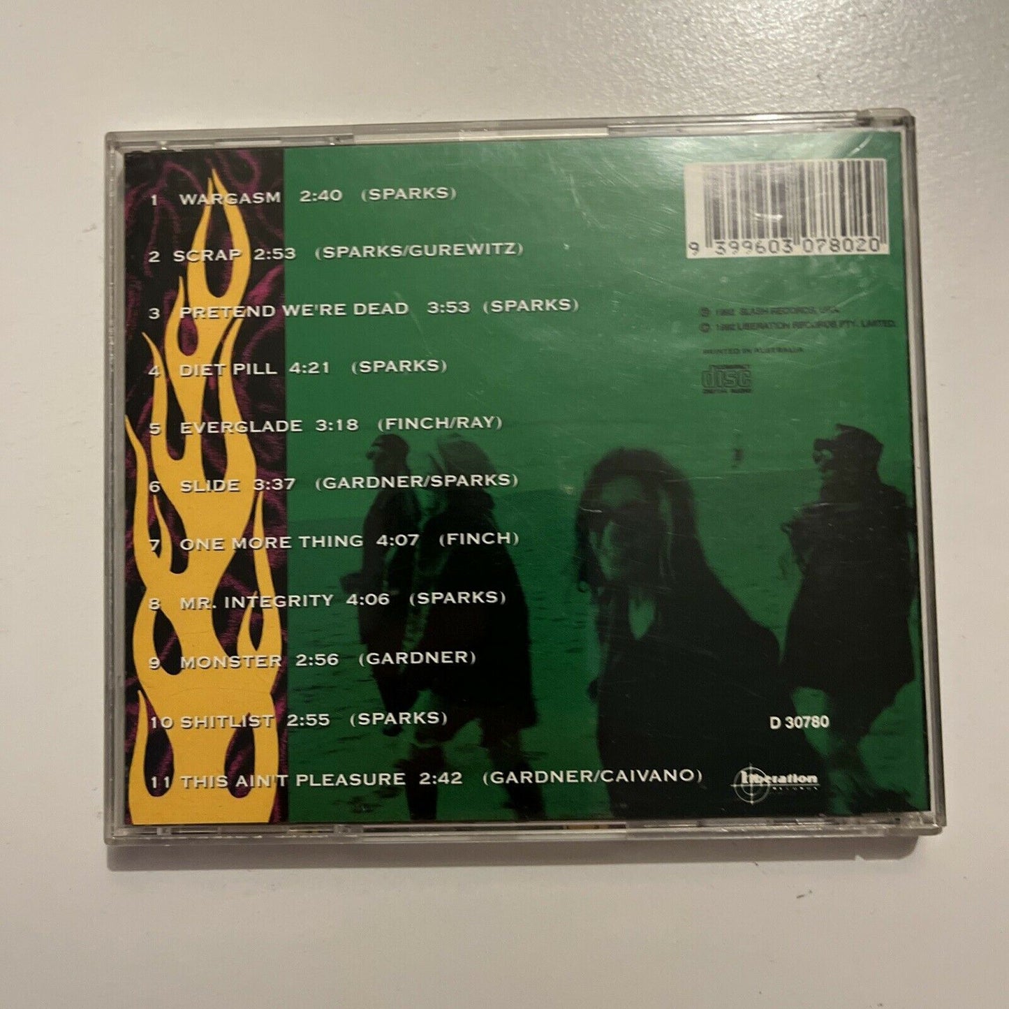 L7 - Bricks Are Heavy (CD, 1992) Slash / Reprise Records