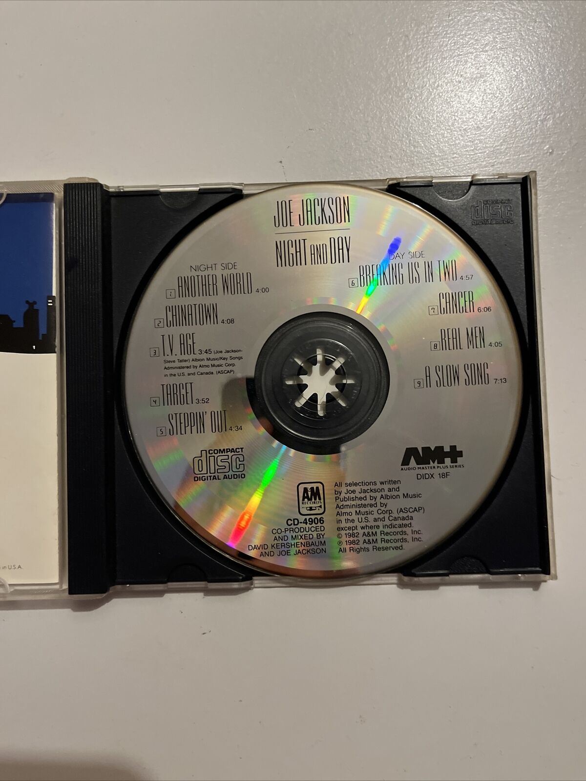 Joe Jackson - Night And Day (CD, 1982)