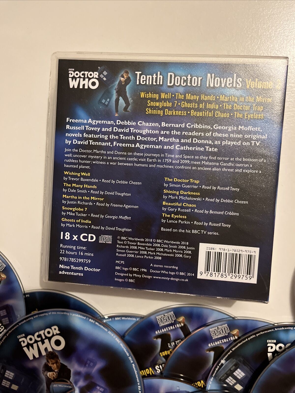 Doctor Who: Tenth Doctor Novels - Volume 2 (Audio Book CD, 2018, 18-Disc)