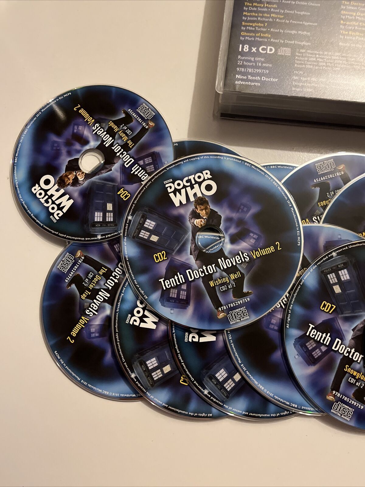 Doctor Who: Tenth Doctor Novels - Volume 2 (Audio Book CD, 2018, 18-Disc)