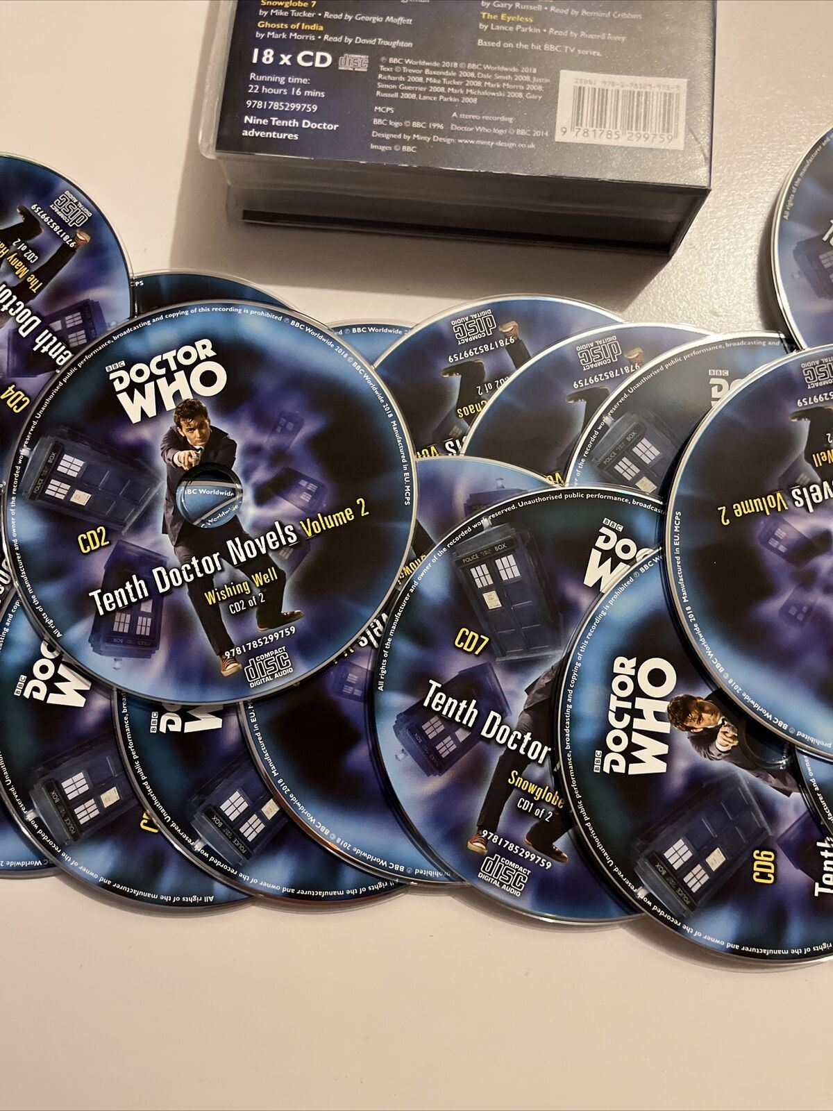 Doctor Who: Tenth Doctor Novels - Volume 2 (Audio Book CD, 2018, 18-Disc)