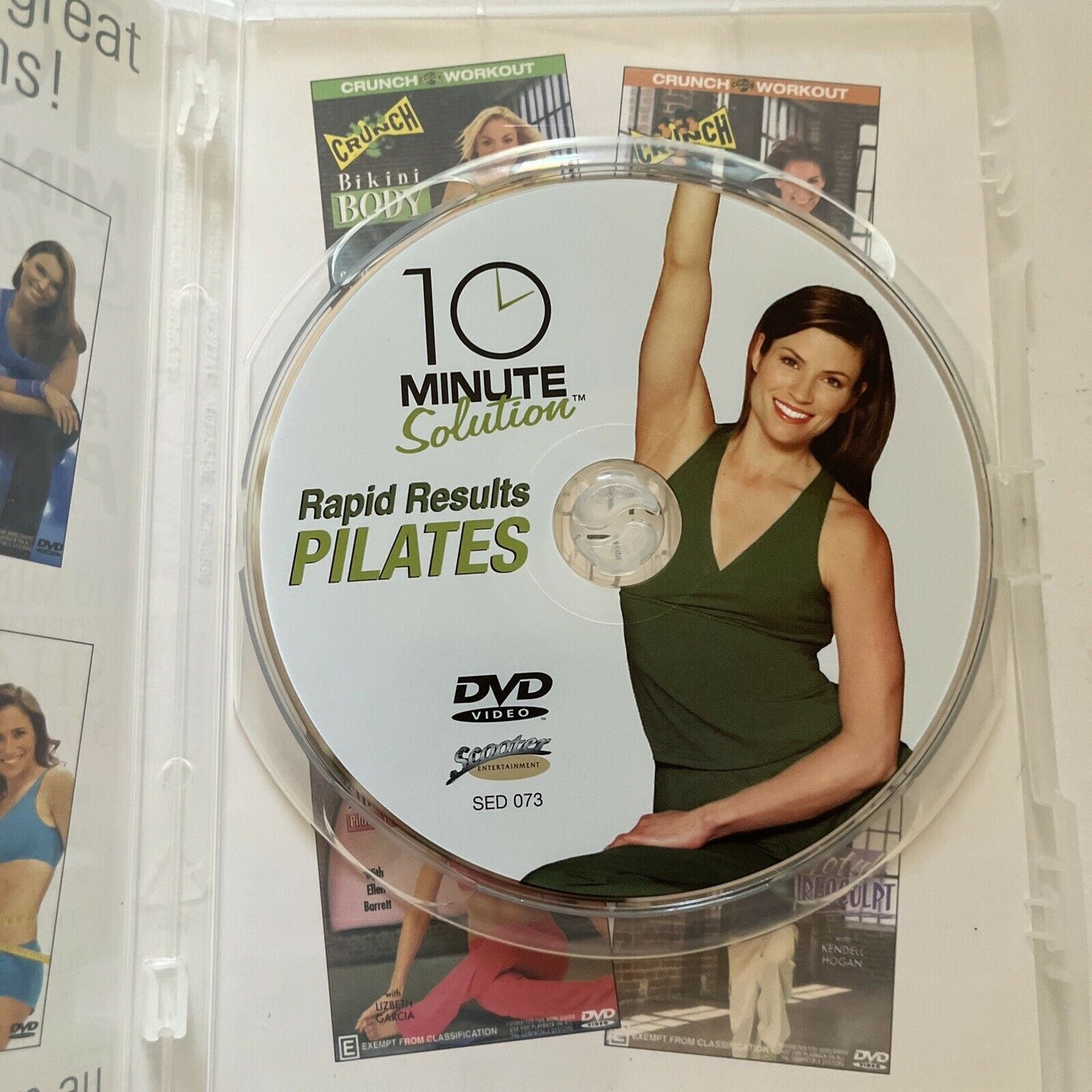 10 Minute Solutions - Rapid Results Pilates (DVD, 2007) Lara Hudson. All Regions