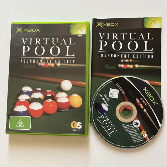 Virtual Pool - Tournament Edition - Original Microsoft Xbox With Manual PAL