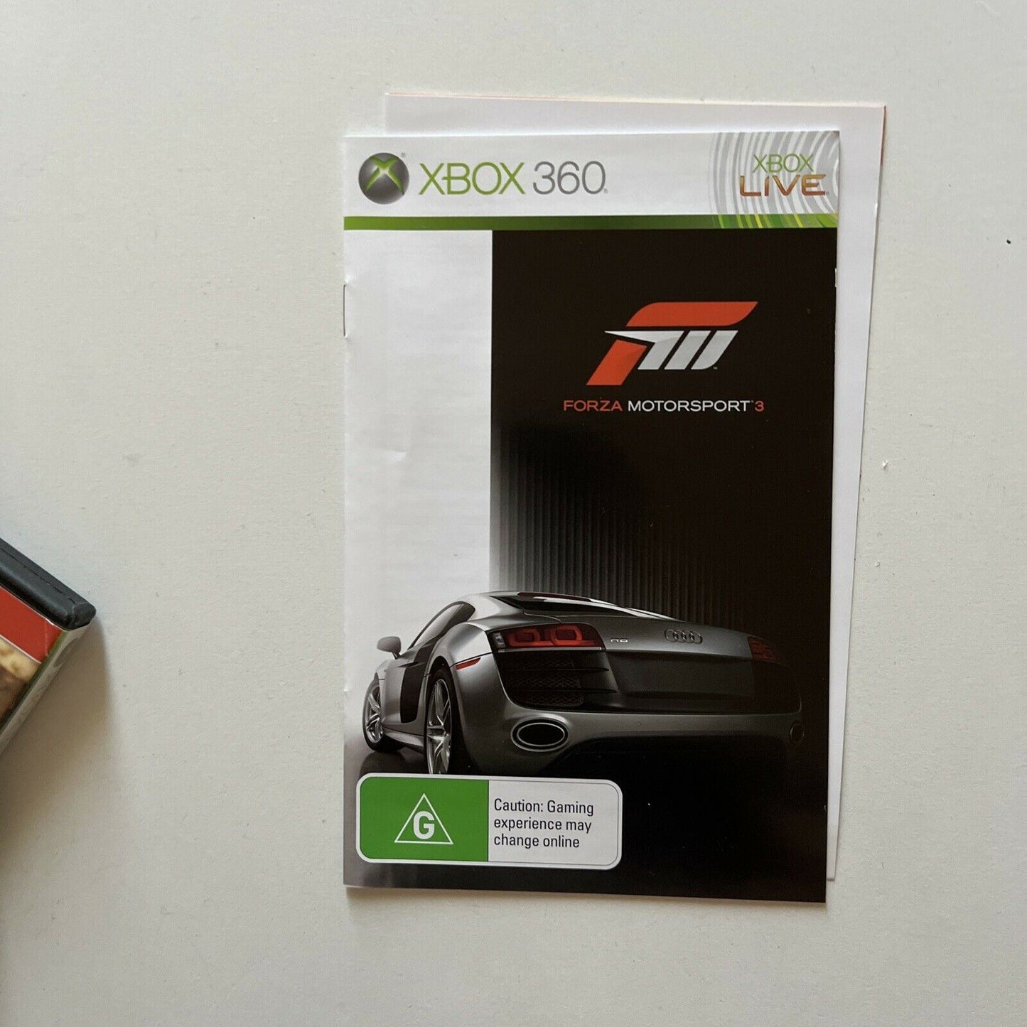 Forza Motorsport 3 For Xbox 360 With Manual PAL