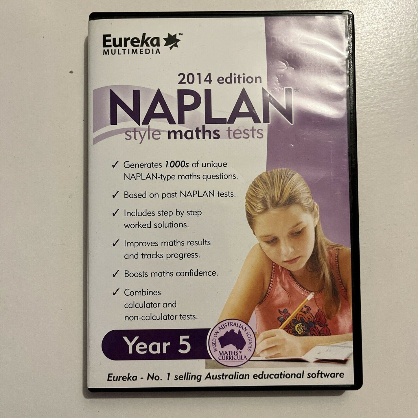 NAPLAN Style Maths Tests - Year 5 - 2014 Edition PC Mac CDROM