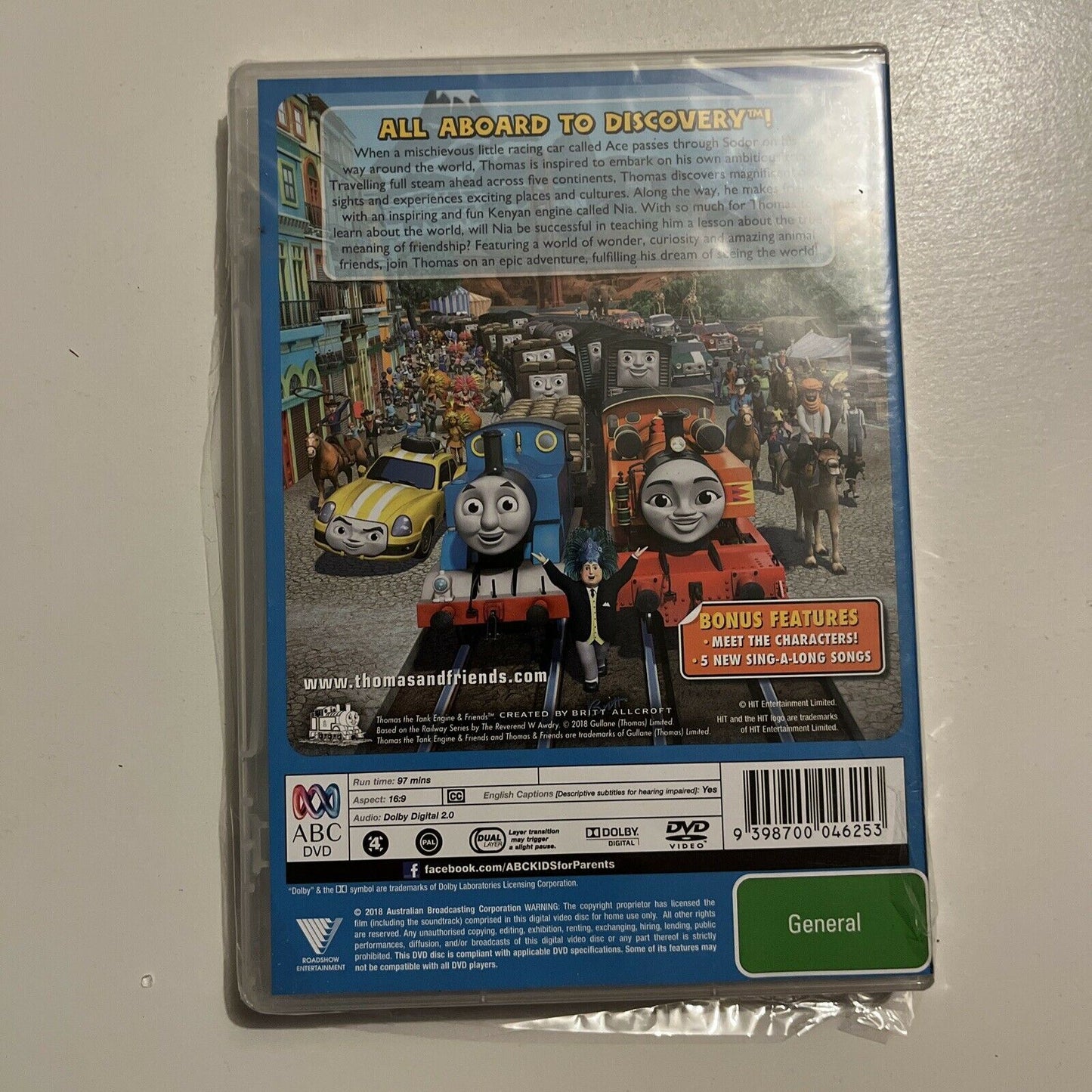*New Sealed* Thomas & Friends - Big World! Big Adventure! (DVD, 2018) Region 4