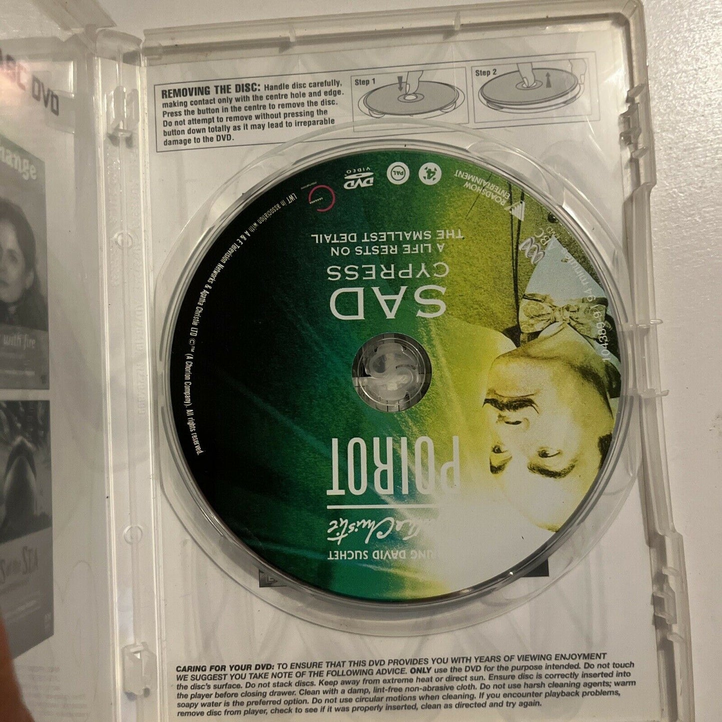 Agatha Christie: Poirot - Sad Cypress (DVD, 2003) David Suchet Region 4