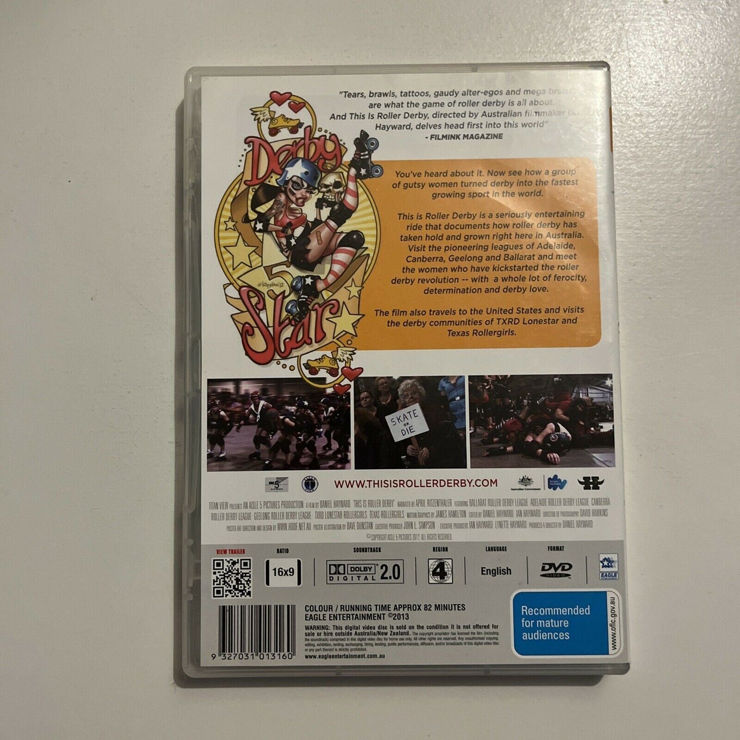 This Is Roller Derby (DVD, 2013) April Ritzenthaler Region 4
