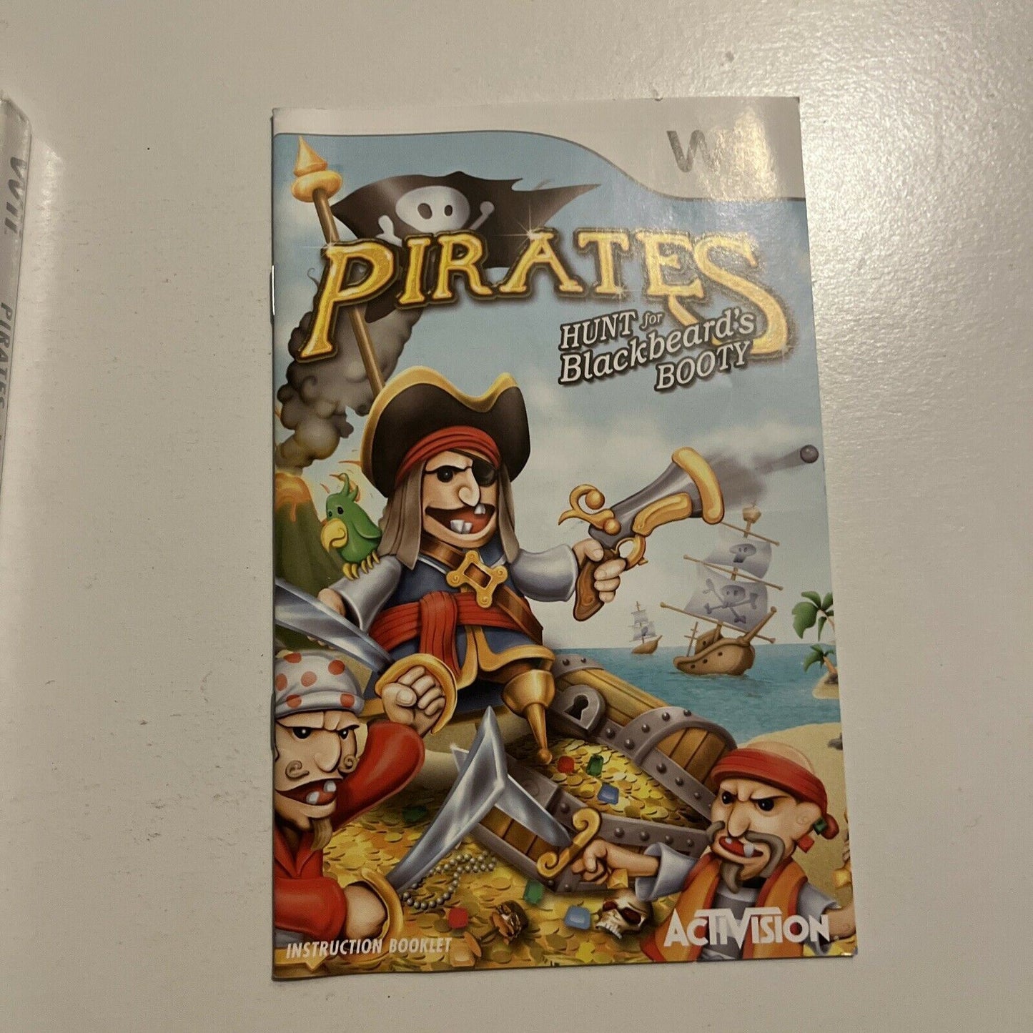 Pirates Hunt for BlackBeards Booty - Nintendo Wii With Manual PAL