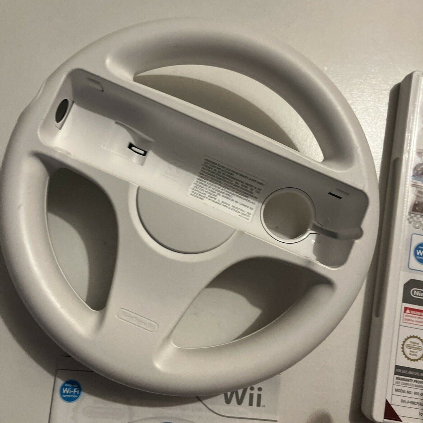 Mario Kart Wii - Nintendo Wii With Manual & Steering Wheel PAL