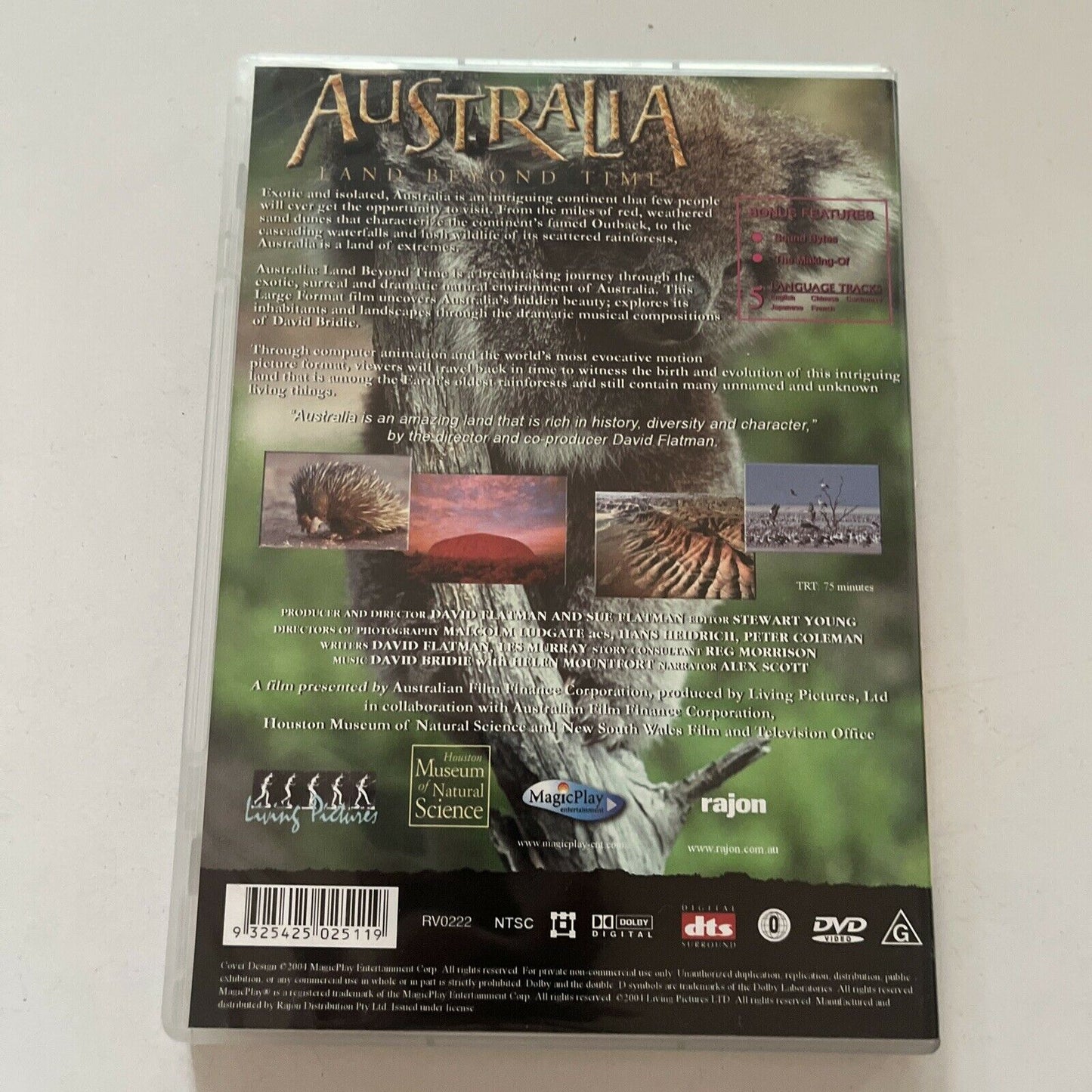IMAX: Australia - Land Beyond Time (DVD, 2004) All Regions