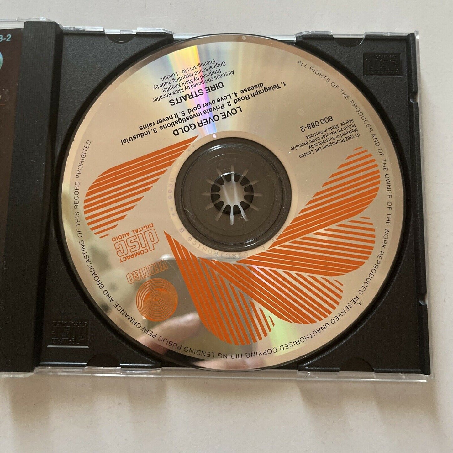 Dire Straits – Love Over Gold (CD, 1982)