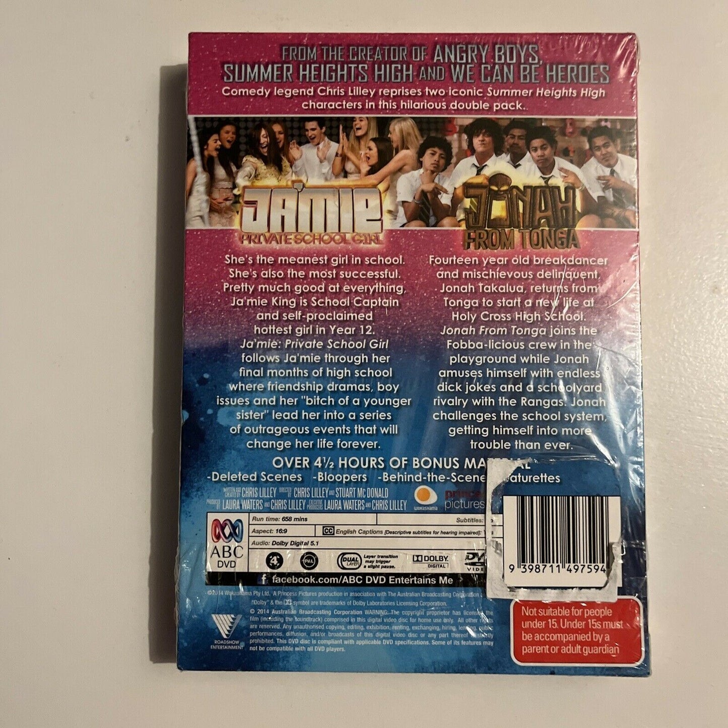 *New Sealed* Ja'mie Private Girl School / Jonah From Tonga (DVD, 2014, 4-Disc)