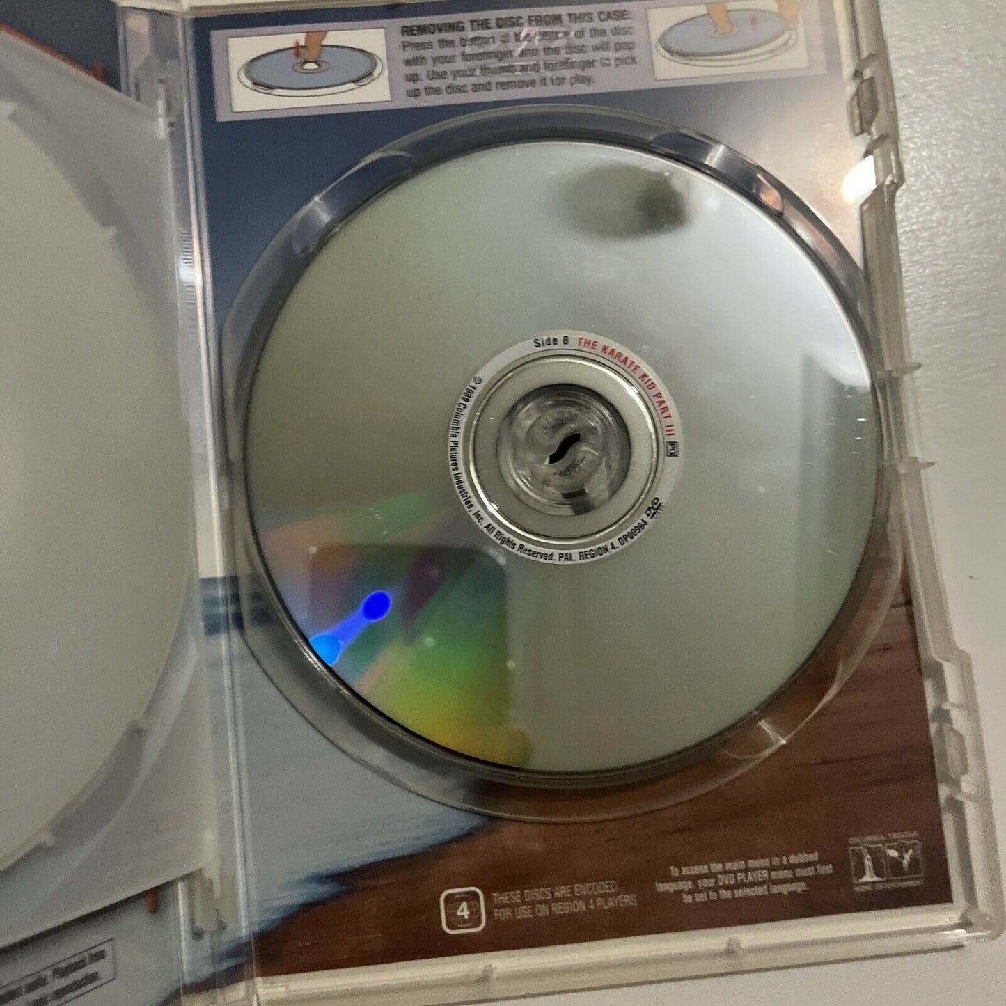 The Karate Kid / Karate Kid 2 / Karate Kid 3 (DVD, 1989, 2-Disc Set) Region 4