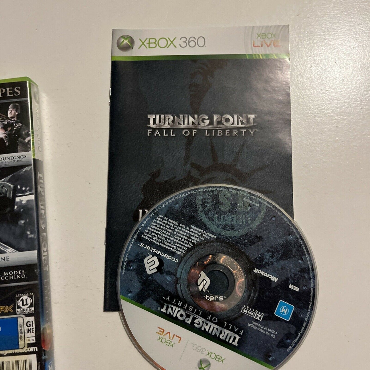 Turning Point: Fall of Liberty - Xbox 360 Including Manual PAL