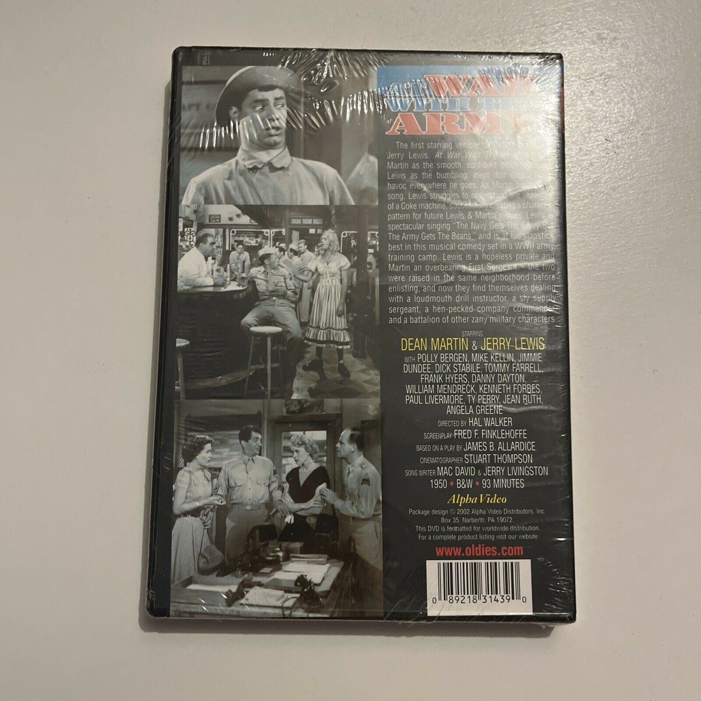 *New Sealed* At War With The Army (DVD, 1950) Dean Martin, Jerry Lewis. Region 1