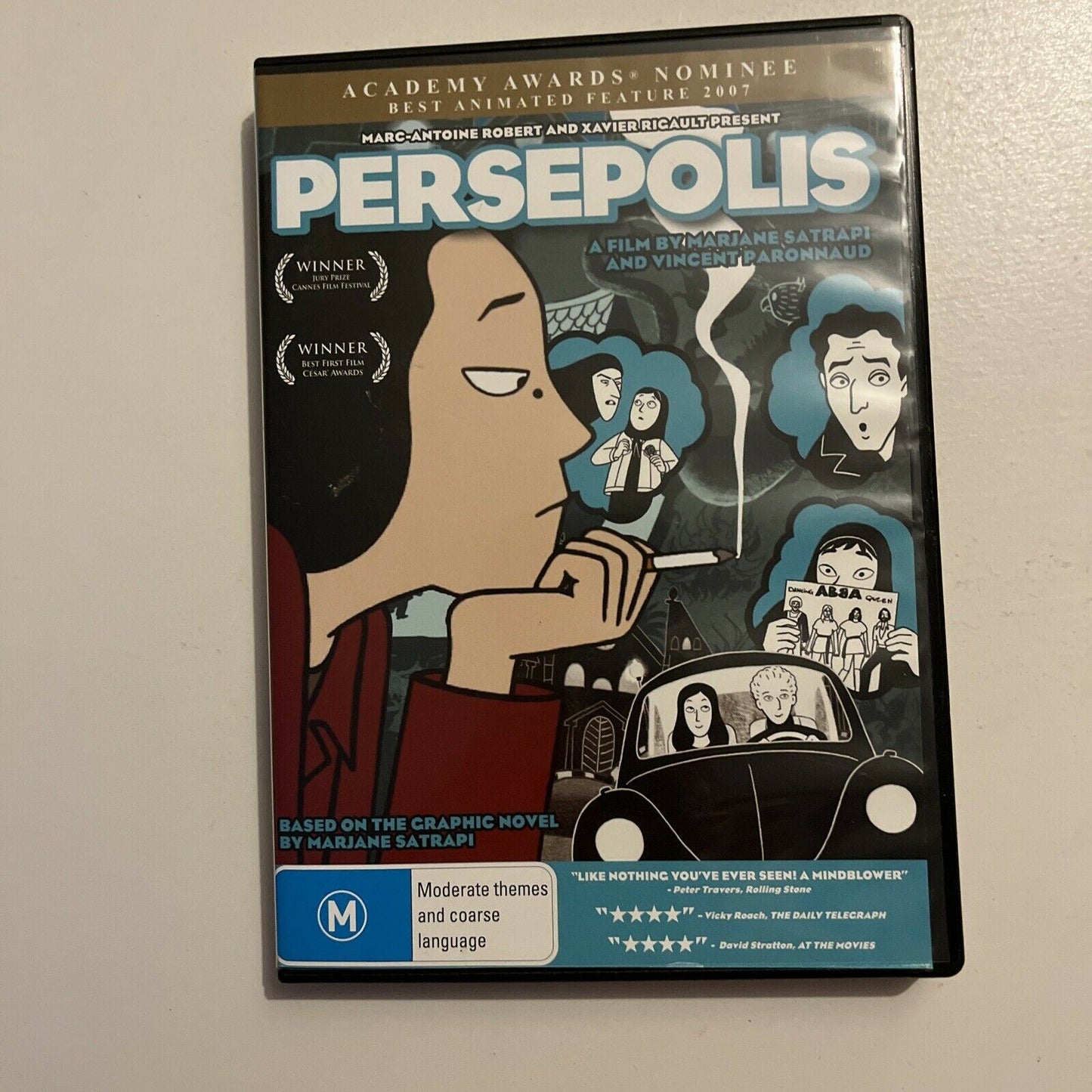 Persepolis (DVD, 2007) Chiara Mastroianni, Danielle Darrieux. Region 4