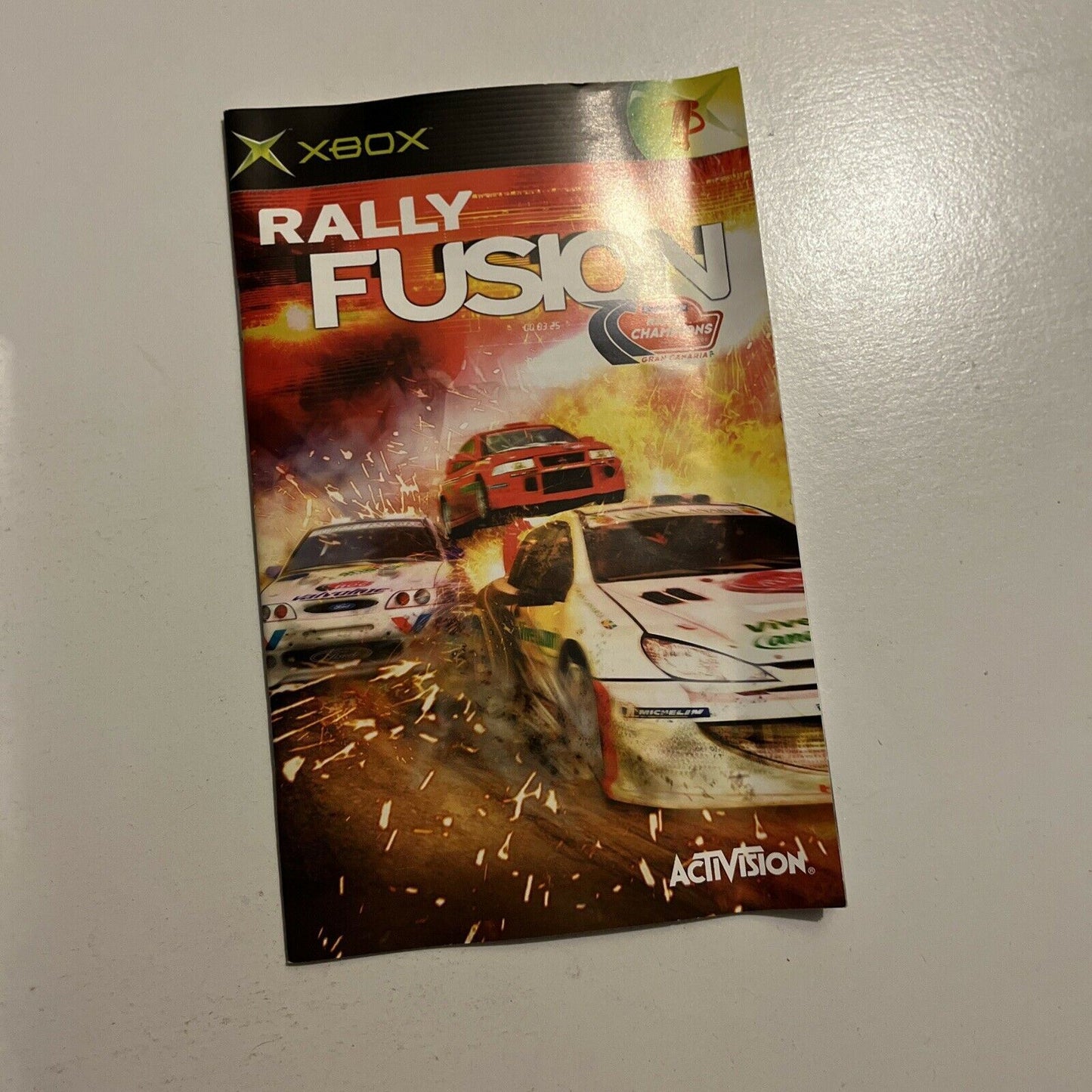 Rally Fusion: Race of Champions - Microsoft Xbox Original PAL Game With Manual