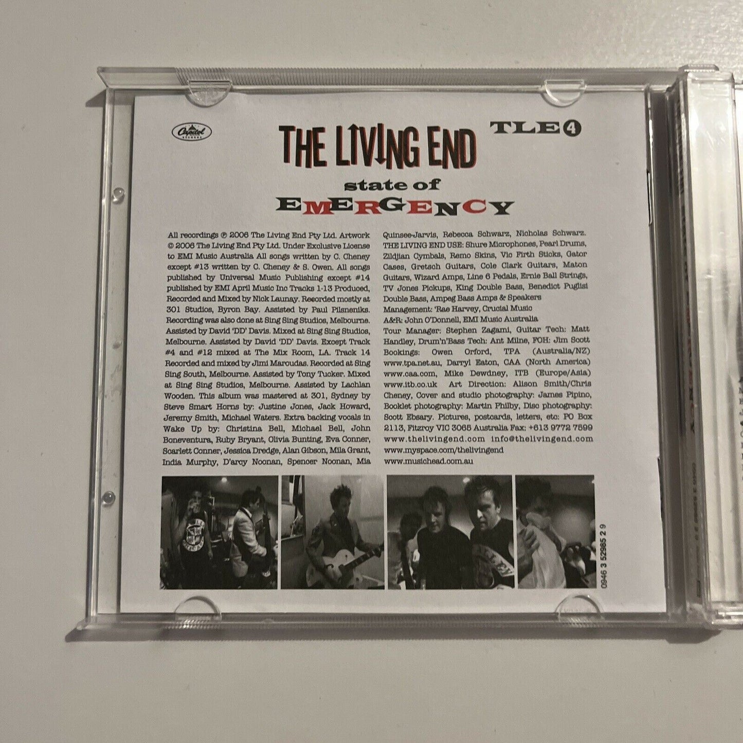 The Living End – State Of Emergency (CD, 2006) Album
