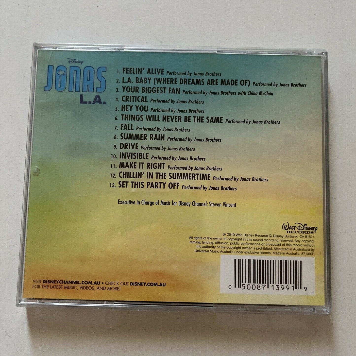 Jonas Brothers - Jonas L.A - Music From The TV Series (CD, 2010)