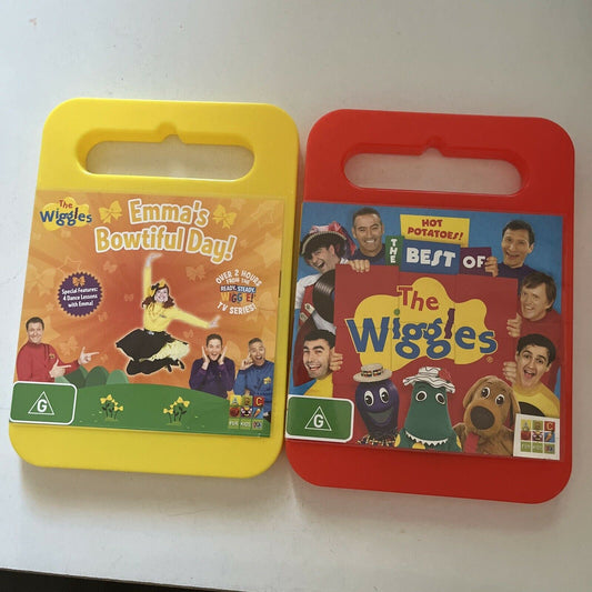The Wiggles: Hot Potatoes! The Best of The Wiggles / Emma's Bowtiful (DVD, 2010)