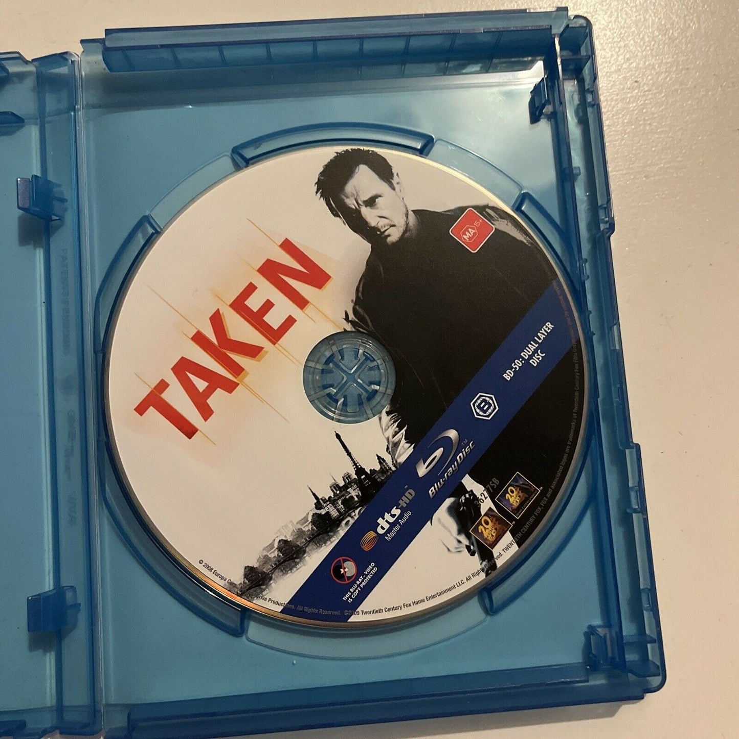 Taken (Blu-ray, 2009) Liam Neeson Region B