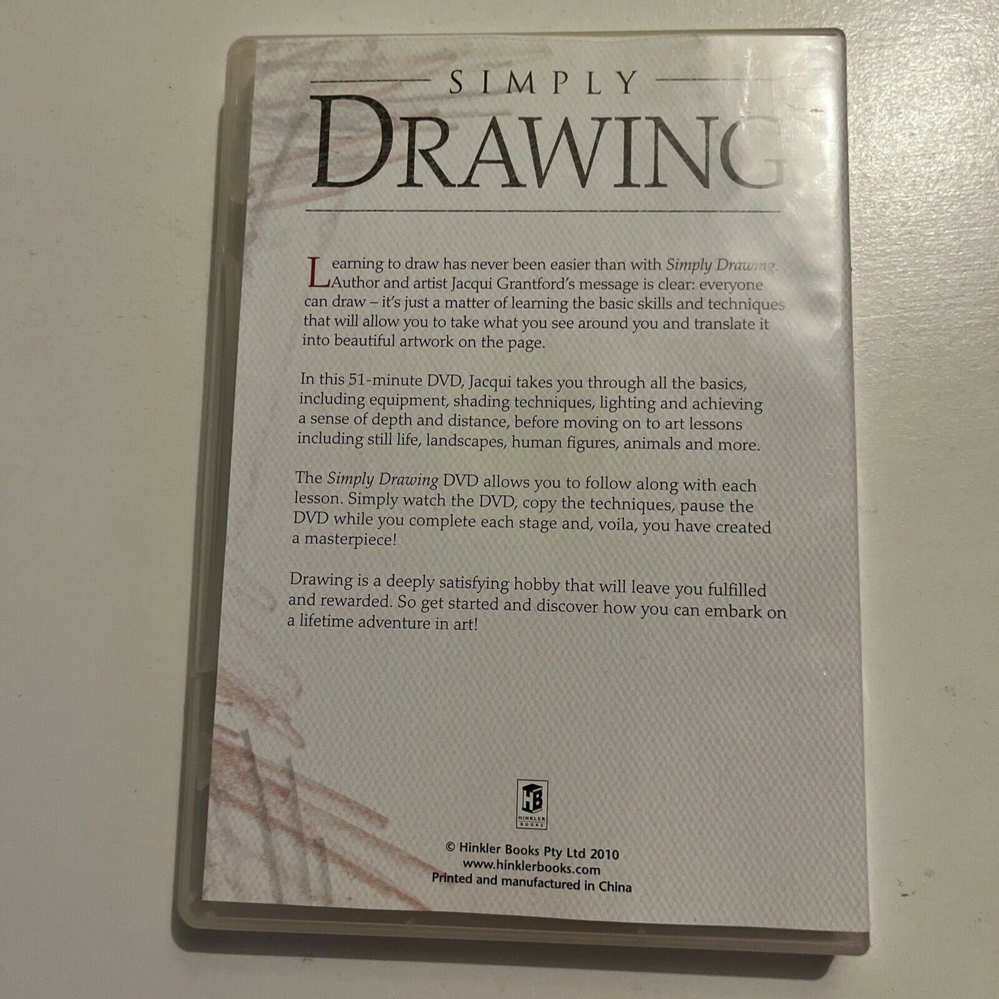 Simply Drawing (DVD, 2010) Jacqui Grantford All Regions