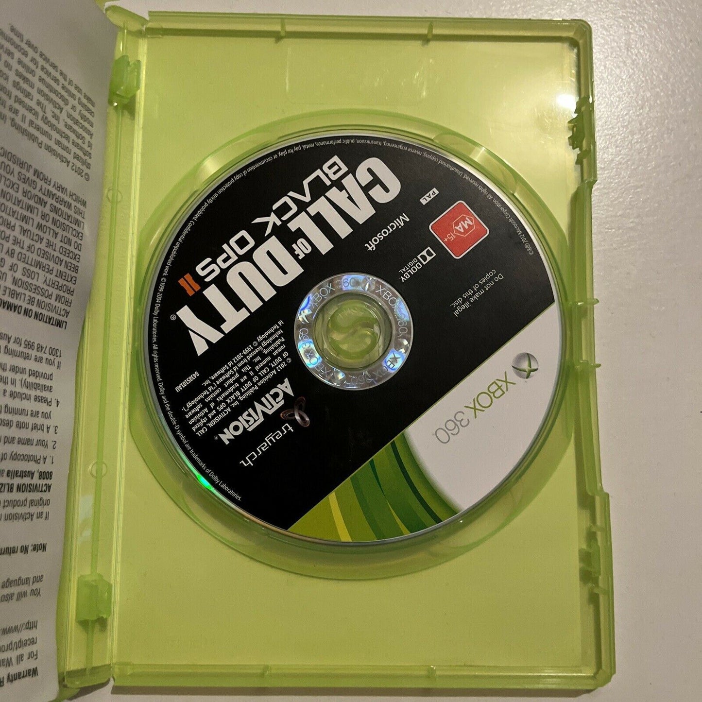 3 COD Games - Call Of Duty: Black Ops II, Advanced Warfare, MW3 Xbox 360 PAL