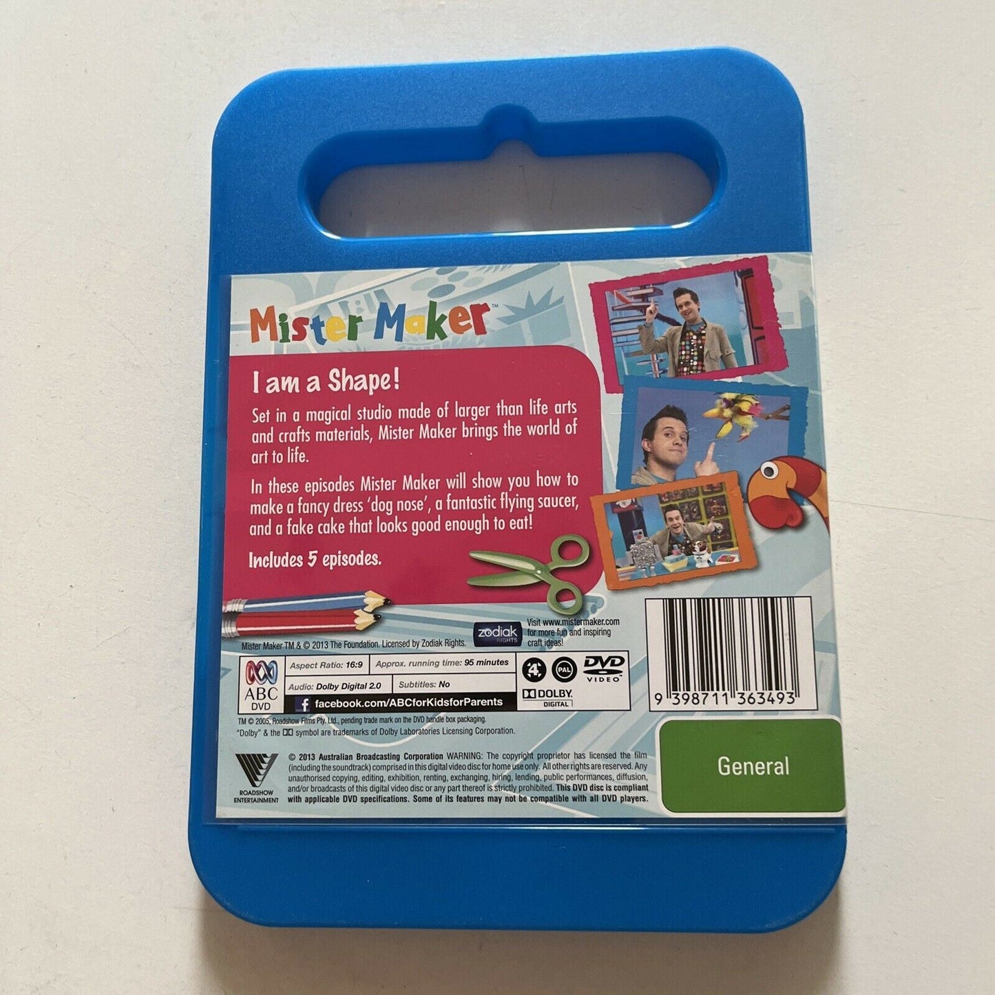 Mister Maker - I Am A Shape! (DVD, 2013) ABC For Kids. Region 4