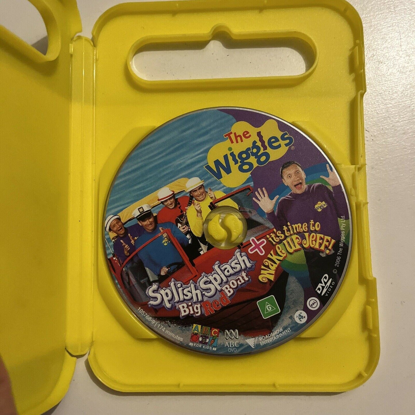 The Wiggles - Splish Splash Big Red Boat / Wake Up Jeff (DVD, 2006) Region 4