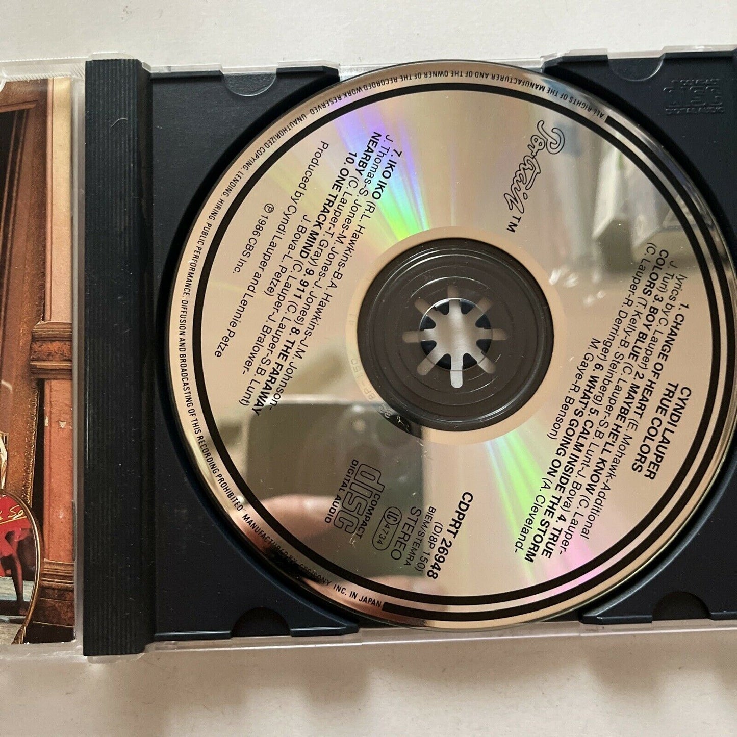 True Colors by Cyndi Lauper (CD, 1986)