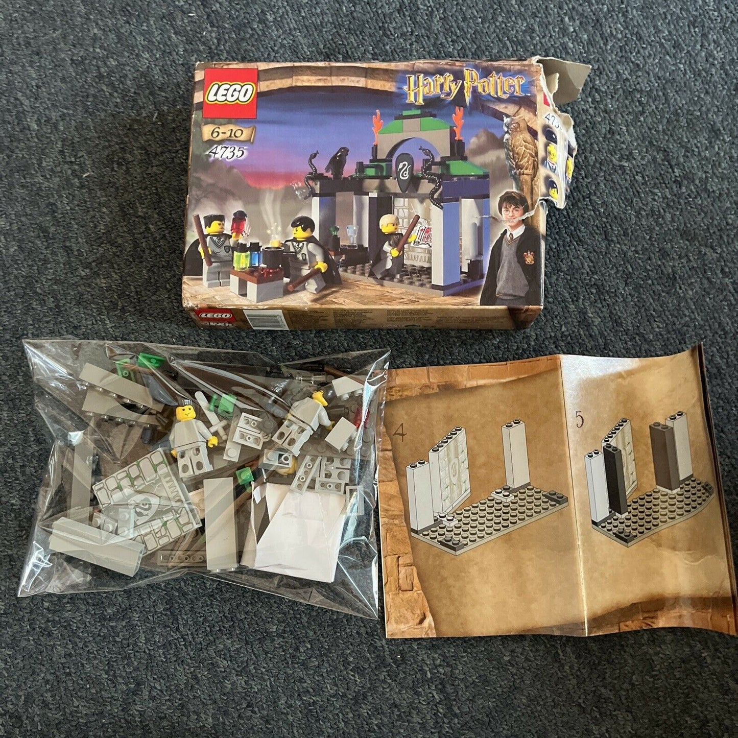 LEGO Harry Potter 4735 Slytherin 2002