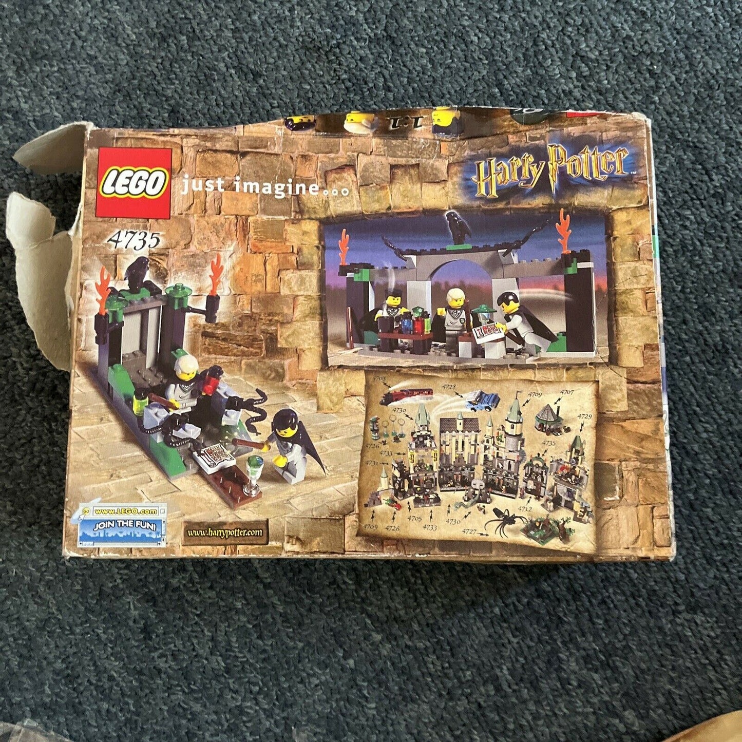 LEGO Harry Potter 4735 Slytherin 2002
