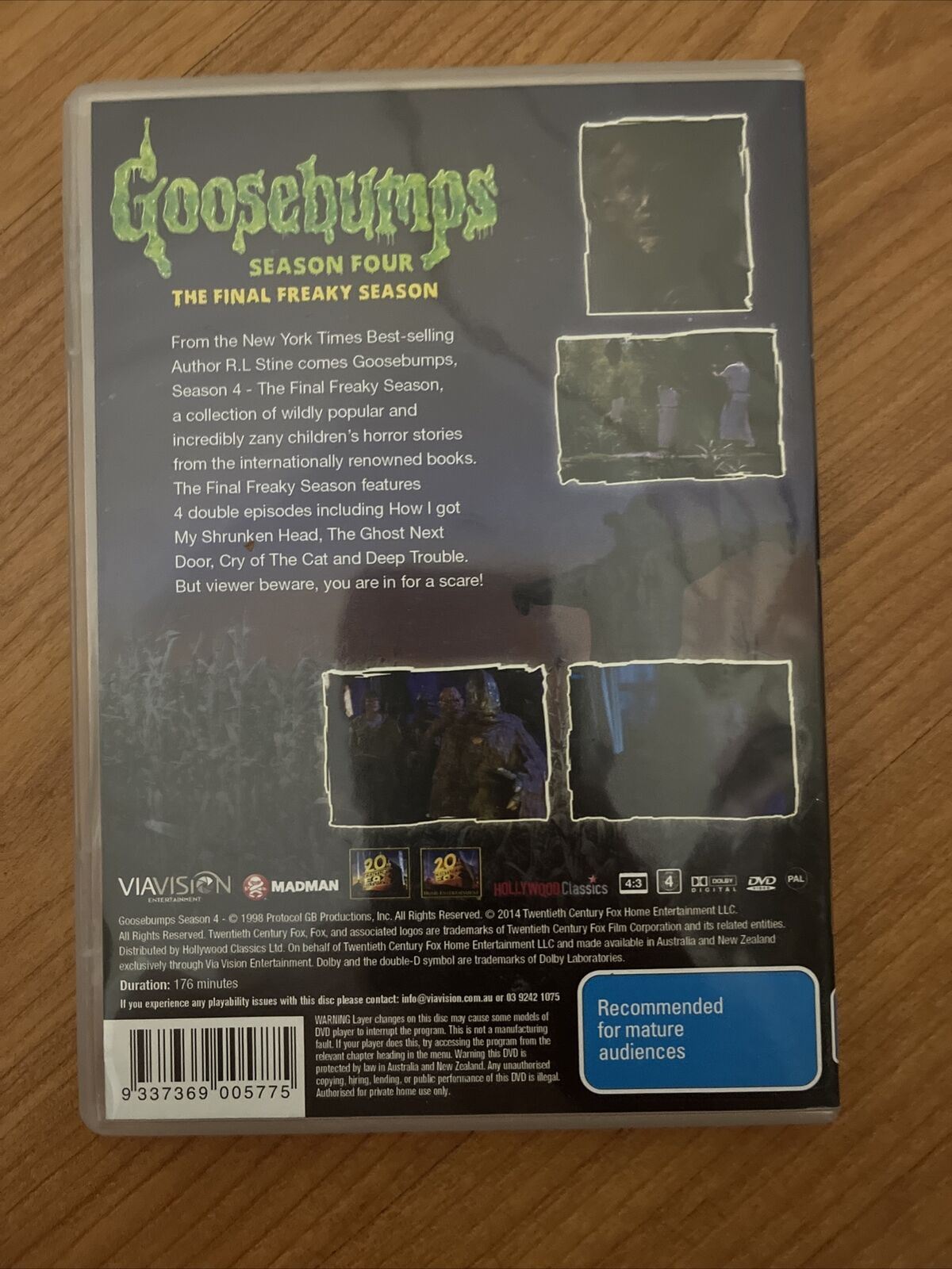 Goosebumps - The Comple Series Collection (Box Set Collection, DVD) Region 4