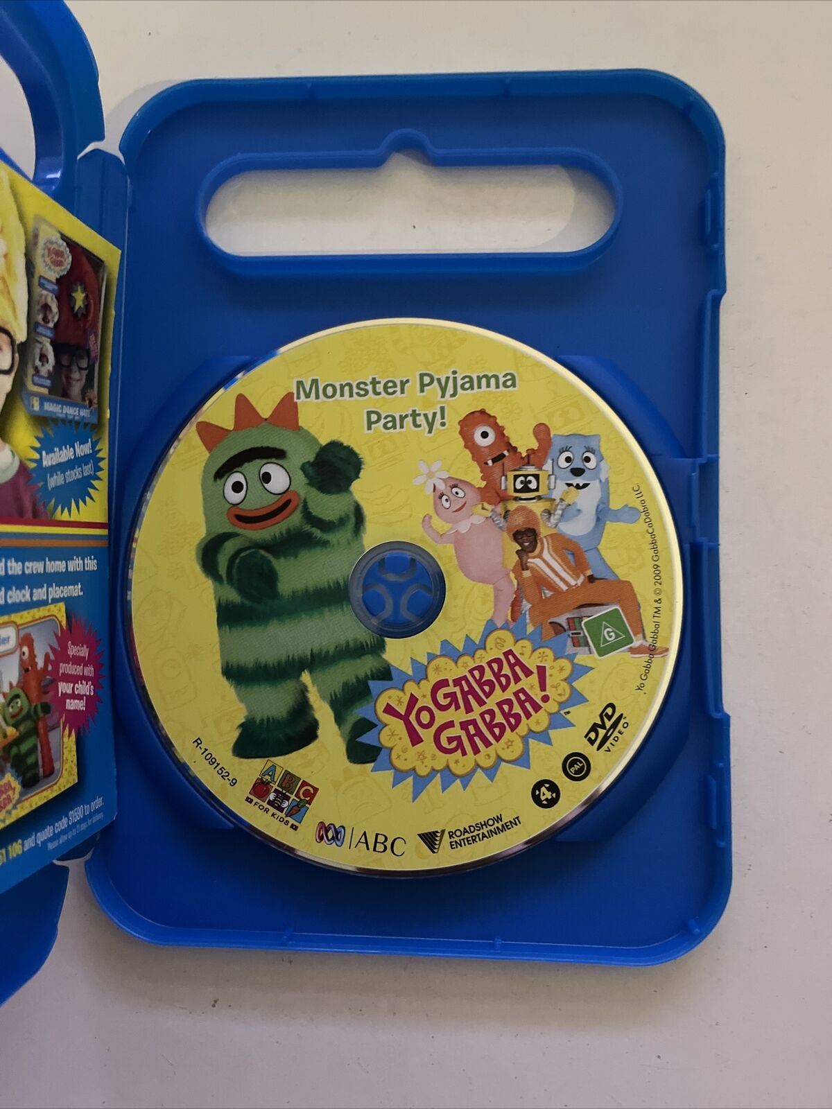 Yo Gabba Gabba! - Halloween + Monster Pyjamas Party (DVD, 2010) ABC. Region 4