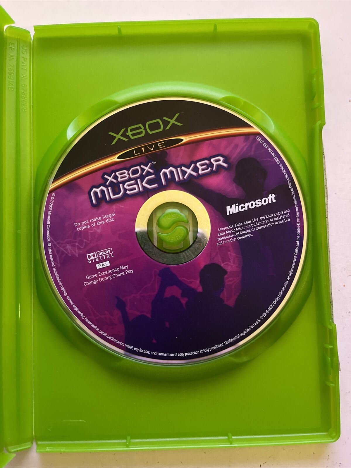 Xbox Music Mixer - Microsoft Xbox Original PAL