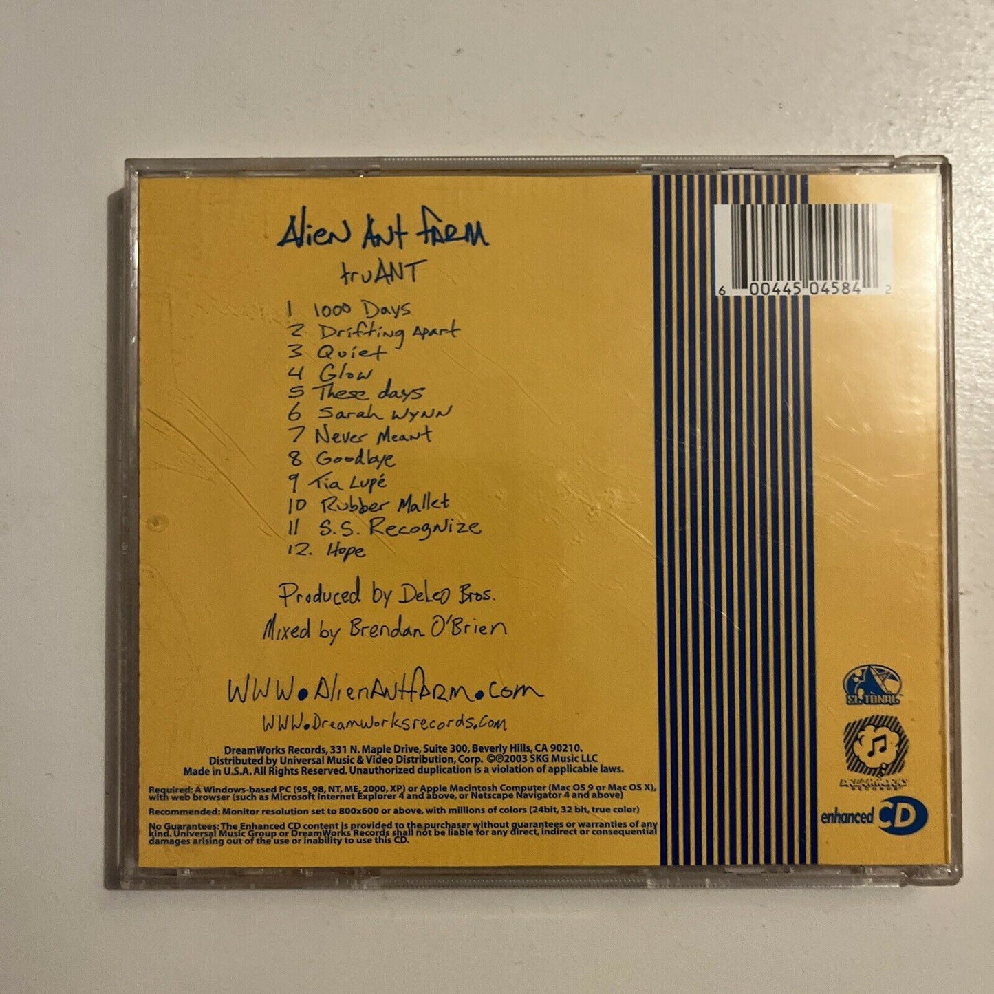 Alien Ant Farm - TruANT (CD, 2003)