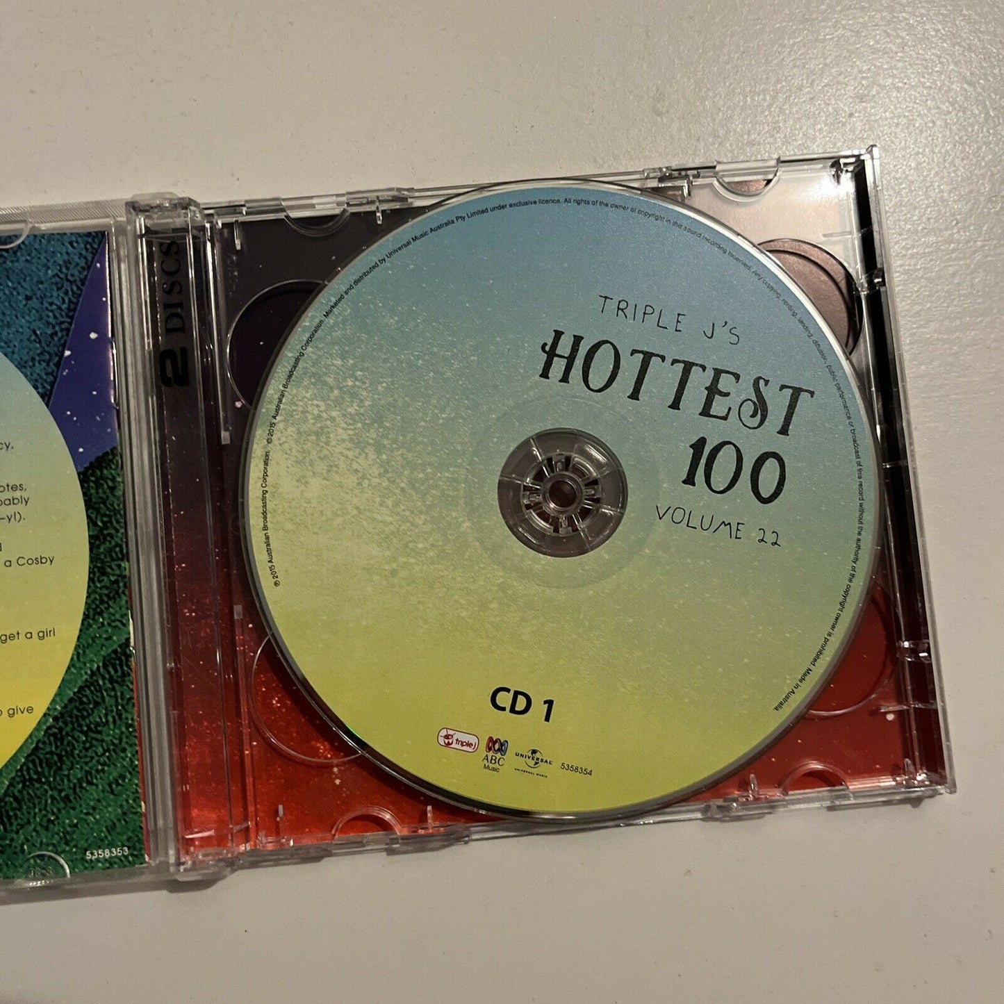 Triple J's Hottest 100, Vol. 22 by Various Artists (CD, 2015, 2-Disc)