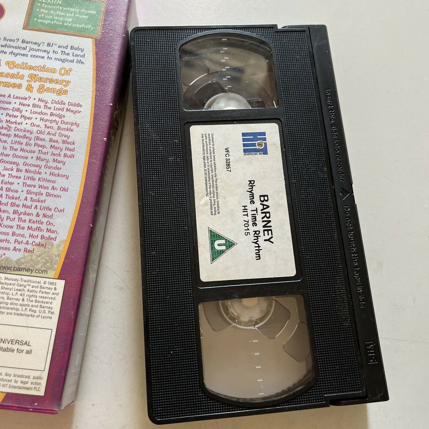Barney - Rhyme Time Rhythm (VHS, 2000) PAL