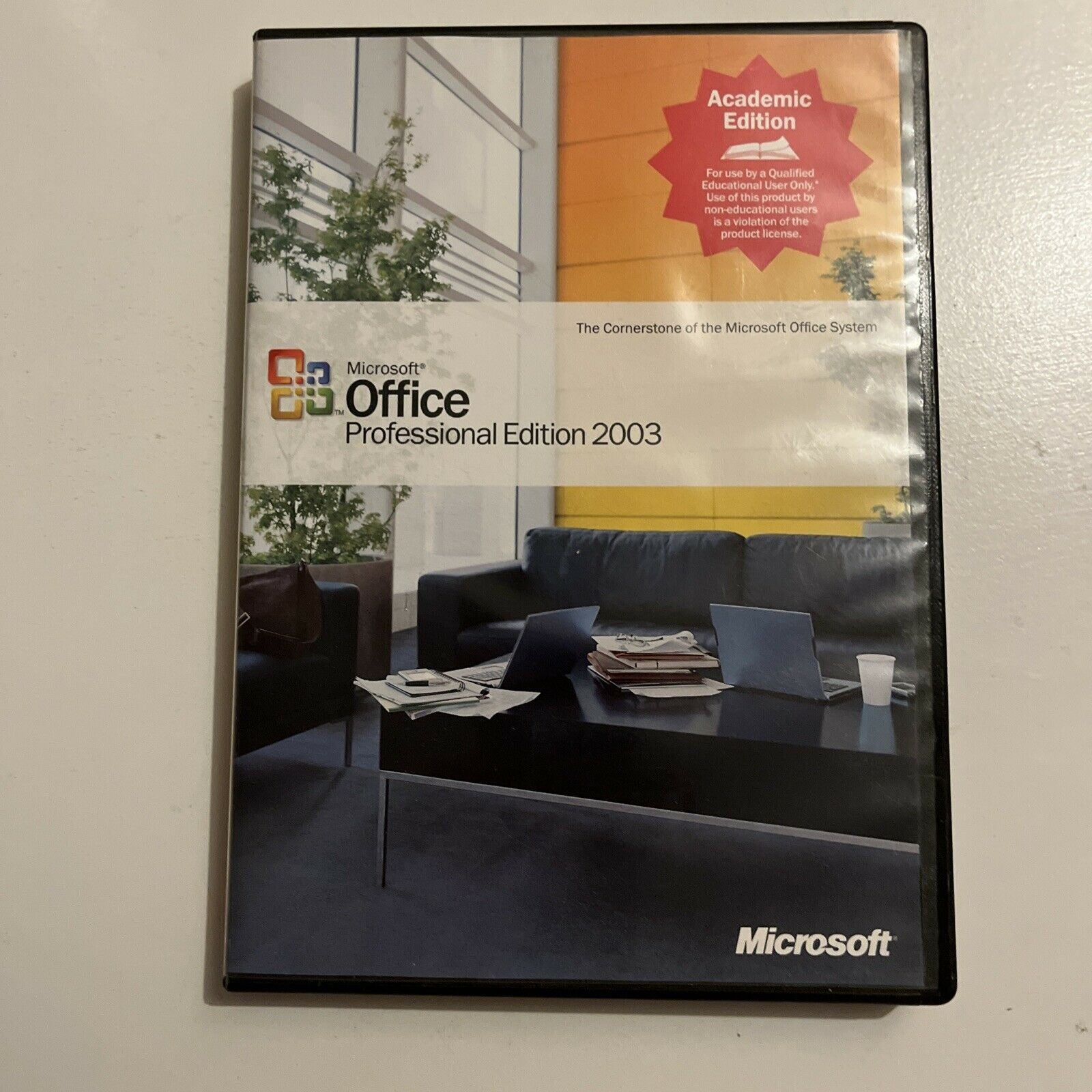 Microsoft Office Professional Edition 2003 Academic Edition PC CDROM