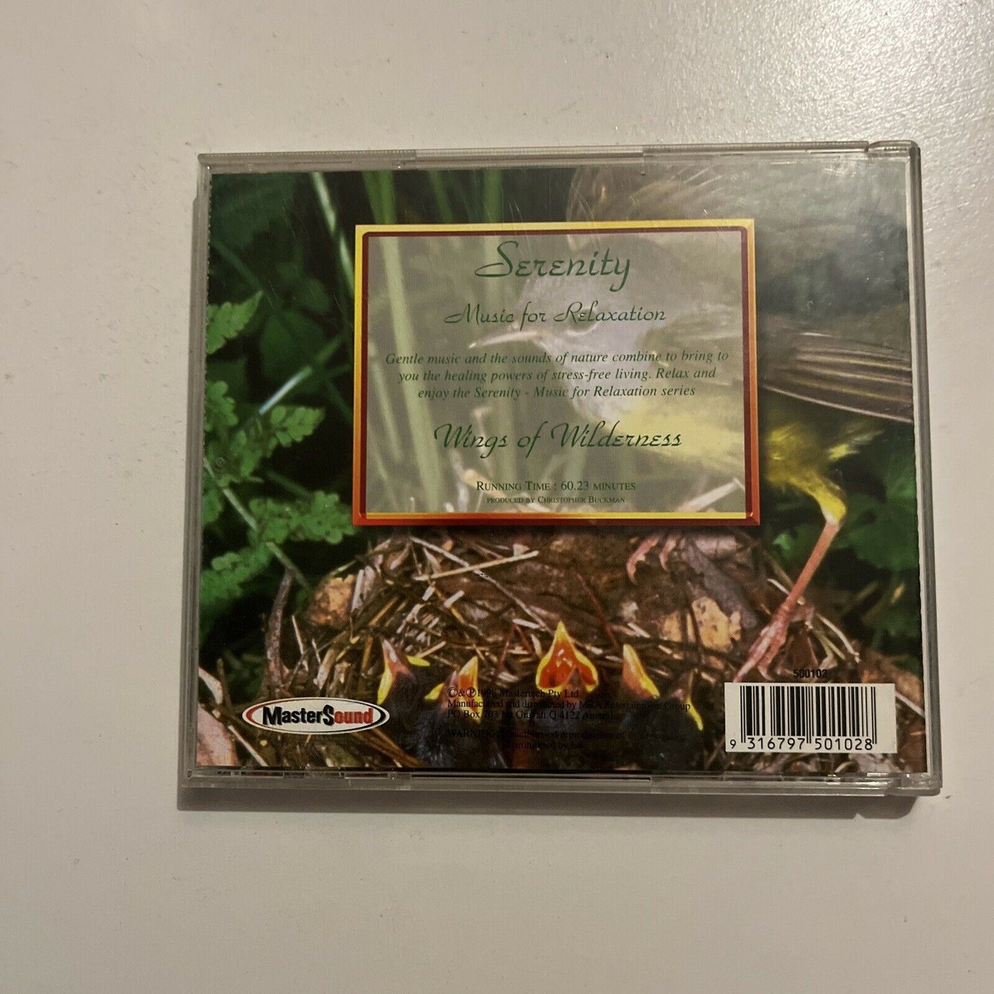 Wings Of Wilderness - Music For Relaxation (CD, 1998)