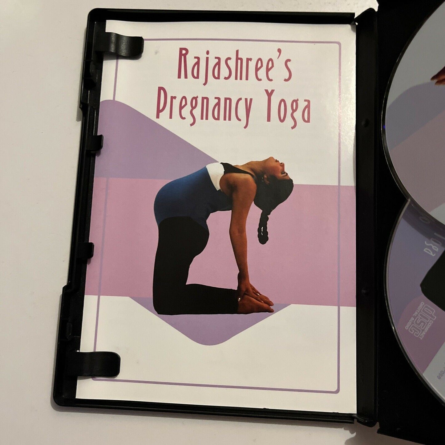 Rajashree's Pregnancy Yoga DVD & CD Prenatal maternity fitness exercise workout