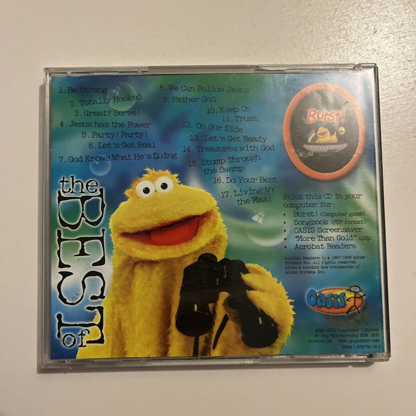 The Best Of Oasis (CD, 2000) Christian Music for Kids Enhanced CD