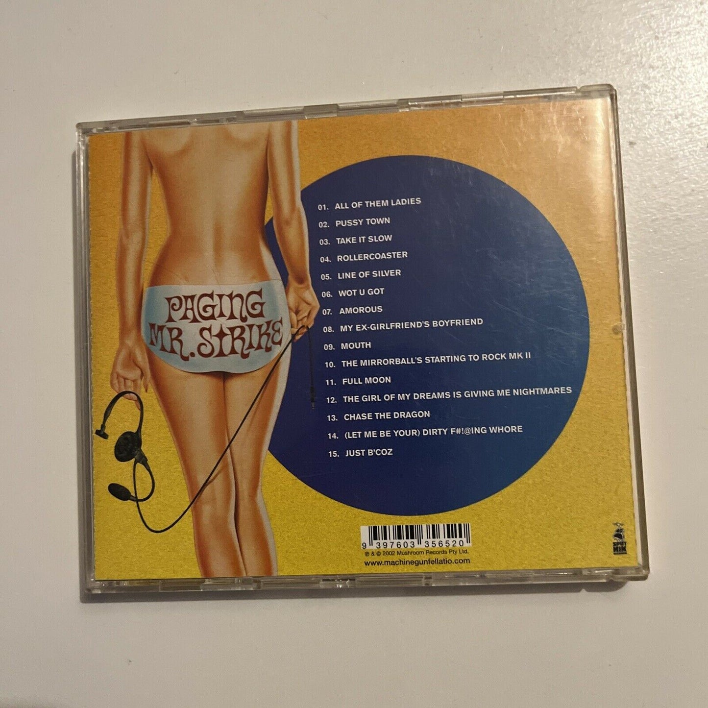 Machine Gun Fellatio - Paging Mr. Strike (CD, 2003)