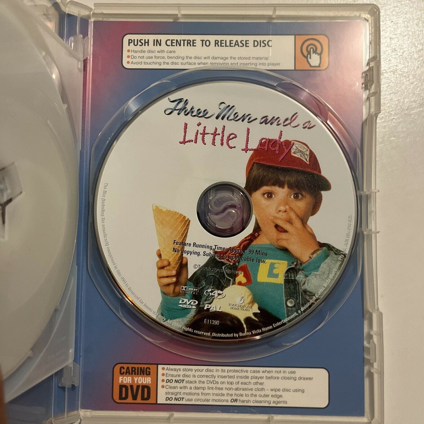 Three Men And A Baby / Three Men And A Little Lady (DVD, 1987, 2-Disc) Region 4