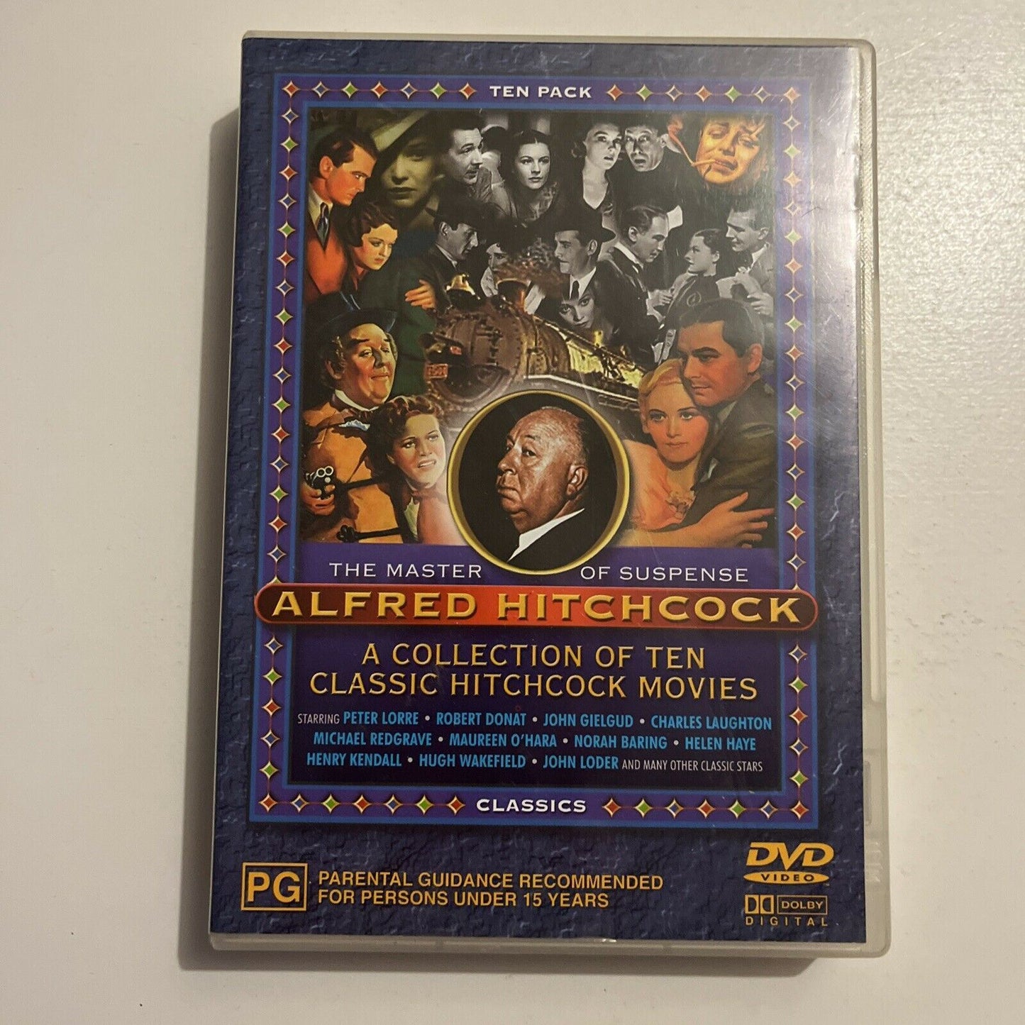 Alfred Hitchcock - Ten Classic Hitchcock Movies (DVD, 4-Disc) All Regions