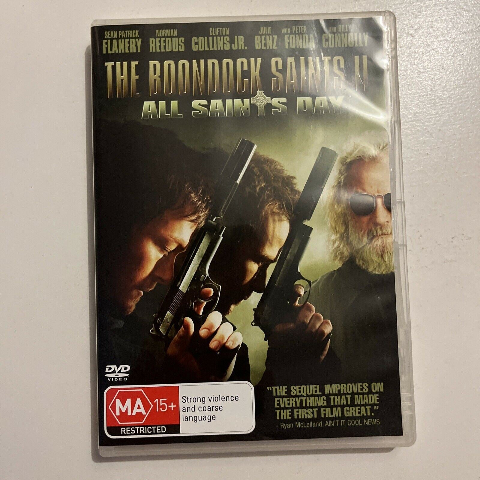 The Boondock Saints II All Saints Day DVD 2009 Region 4